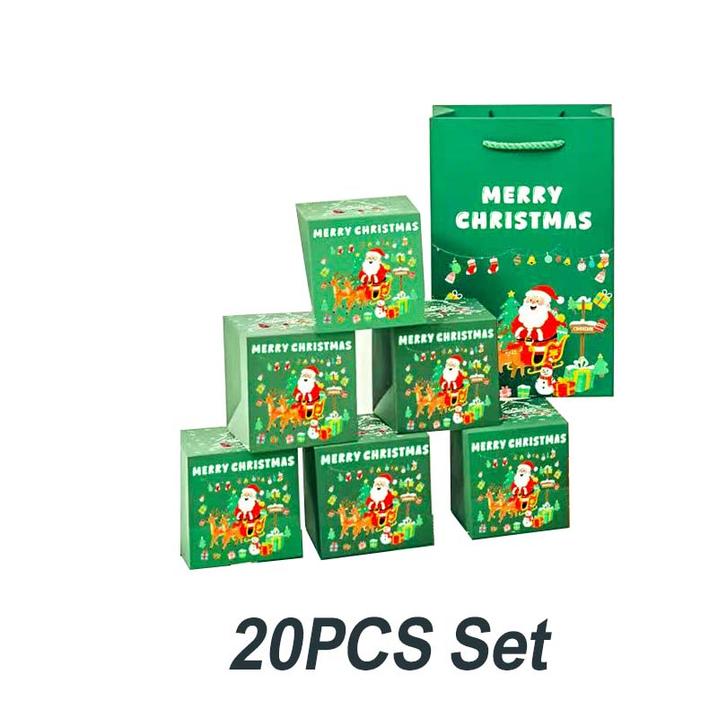 🎅 Egyedi összecsukható karácsonyi ajándékdoboz🎄✨-15