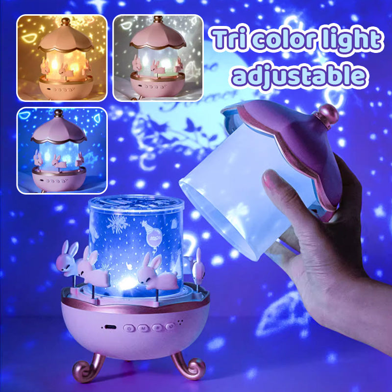 Bluetooth éjszakai fényvetítő lányoknak-1