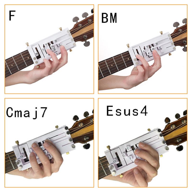 Gitár egygombos akkord segítő-6