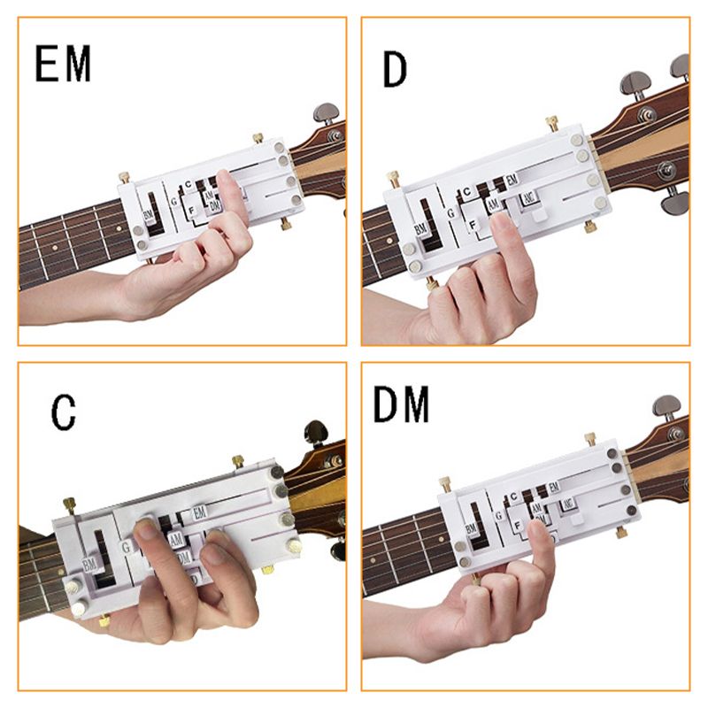 Gitár egygombos akkord segítő-5