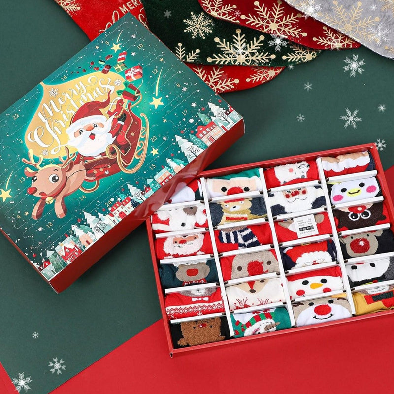 🎄🎁Karácsonyi zokni adventi naptár🧦-1