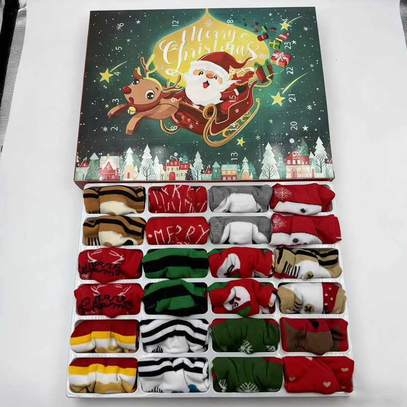 🎄🎁Karácsonyi zokni adventi naptár🧦-7