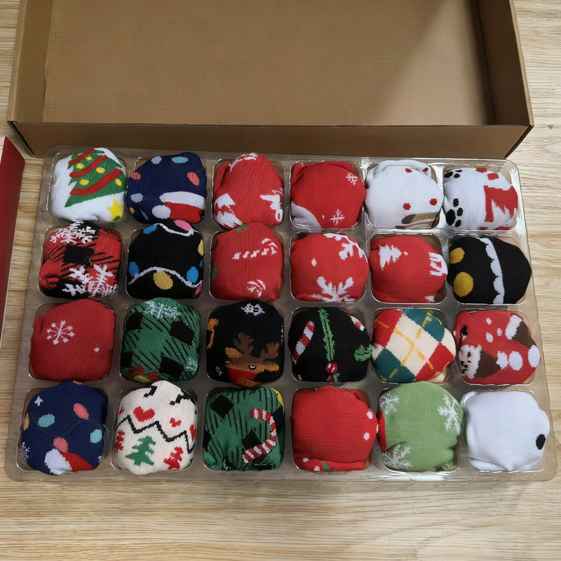 🎄🎁Karácsonyi zokni adventi naptár🧦-6