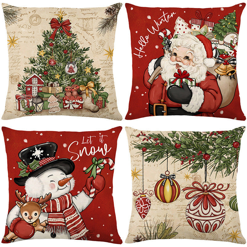🎄Imádnivaló karácsonyi témájú párnahuzatok✨-8