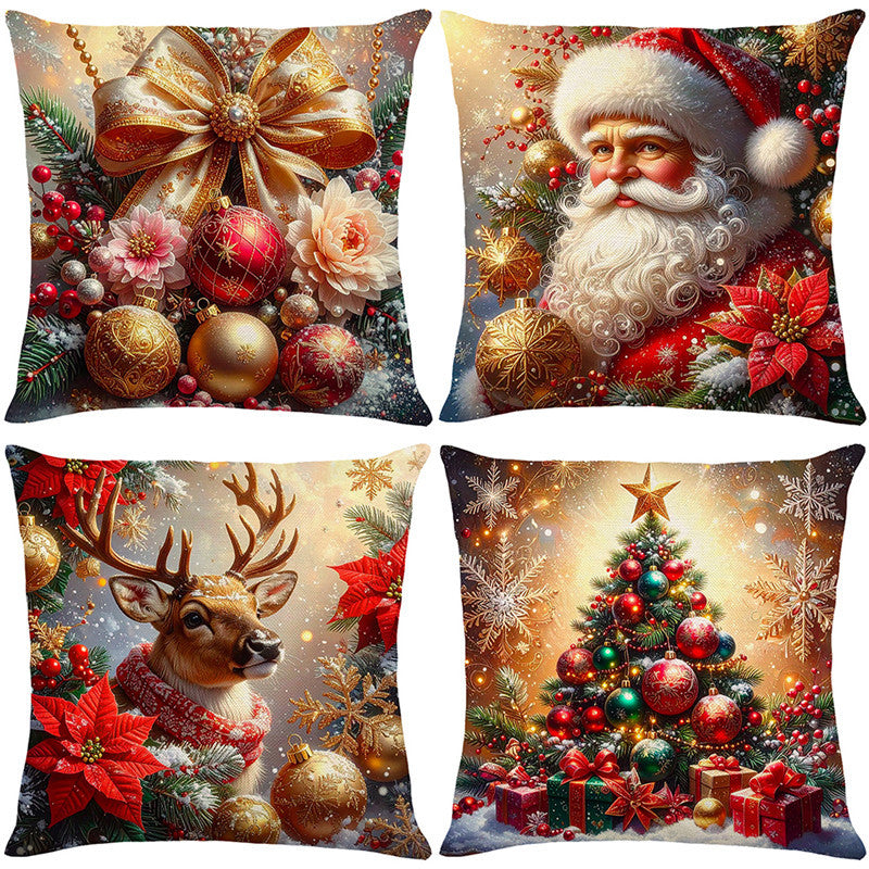 🎄Imádnivaló karácsonyi témájú párnahuzatok✨-44
