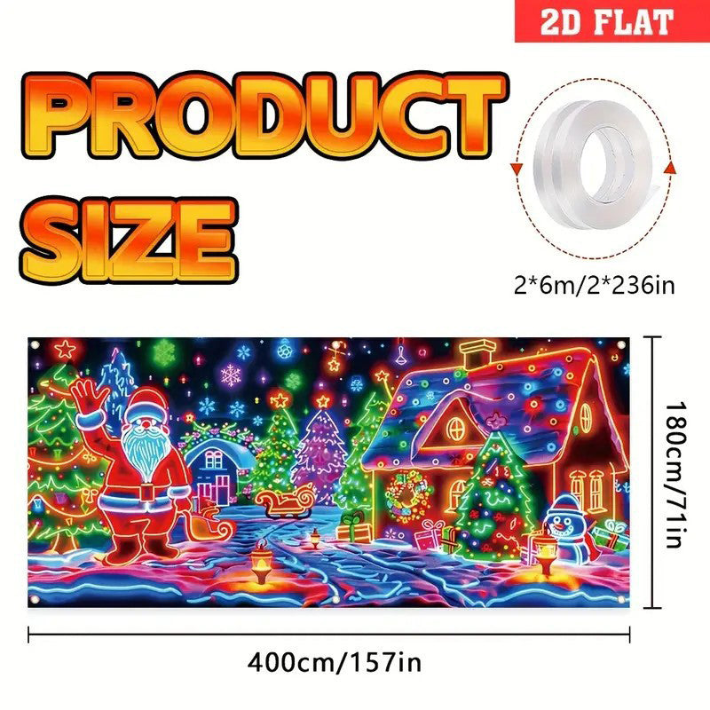 ✨🎄Karácsonyi neon banner🎅✨-4