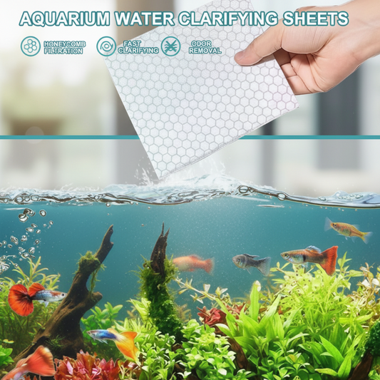 🐠 1+2 INGYEN! ✨AKVÁRIUM TISZTÍTÓ LAPOK – Kristálytiszta víz 24 óra alatt🌿🔮