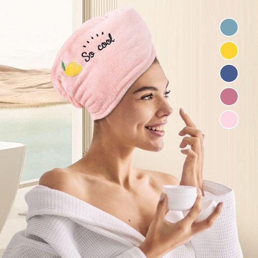 🎁Gyorsan Száradó Hajturban Törölköző🌸