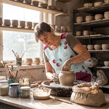 🔥Női keresztpántos felcsúszós kötény👩‍🍳