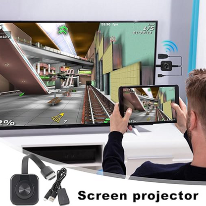 📺Vezeték nélküli HDMI kijelző dongle adapter