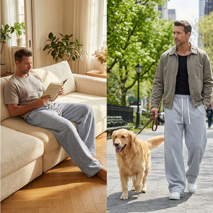 👖Férfi laza illeszkedésű meghúzós nadrág🏃‍♂️