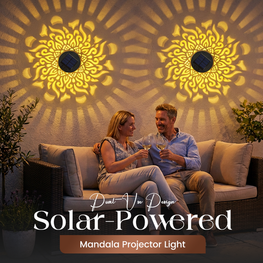 ☀️Napenergia mandala lámpa kerthez és teraszhoz✨🏡
