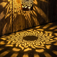 ☀️Napenergia mandala lámpa kerthez és teraszhoz✨🏡