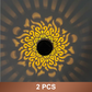 ☀️Napenergia mandala lámpa kerthez és teraszhoz✨🏡