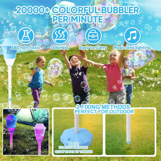 🌈Világító buborékfújó – a gyerekek kedvenc kerti játéka🎈