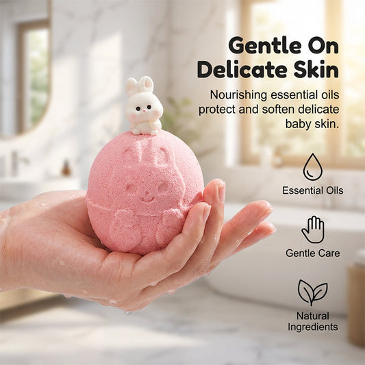 🐰Nyuszi meglepetés fürdőbomba gyerekeknek🧼