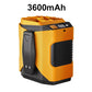🌀6000 mAh-s többfunkciós derékventilátor 🌬️⚡