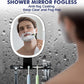 Páramentes borotválkozó tükör tárolópolccal🛁