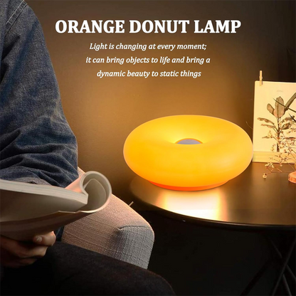 🍩 50% KEDVEZMÉNY! 💡 Érintőképernyős Donut LED asztali lámpa🏠