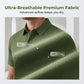 🧊Férfi nyári lélegeztető nyakos póló👕