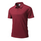 🧊Férfi nyári lélegeztető nyakos póló👕