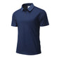 🧊Férfi nyári lélegeztető nyakos póló👕