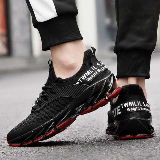 👟Kényelmes és lélegző férfi cipő | Könnyű hálós anyag, bélelt talp🏃‍♂️✨
