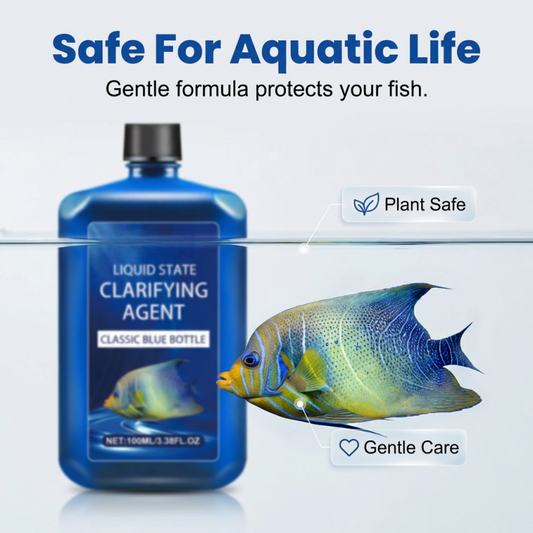 🧼🌿Gyors hatású akváriumvíz-tisztító | Halakra ártalmatlan 🛡️🐟