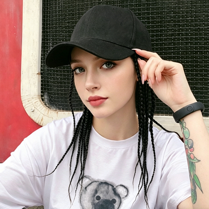 🧢 MOST 50% KEDVEZMÉNY! 🌬️2 az 1-ben: sapka és paróka✨