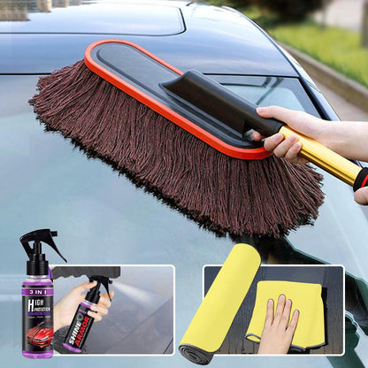 🚙Autókefe állítható teleszkópos karral🧹