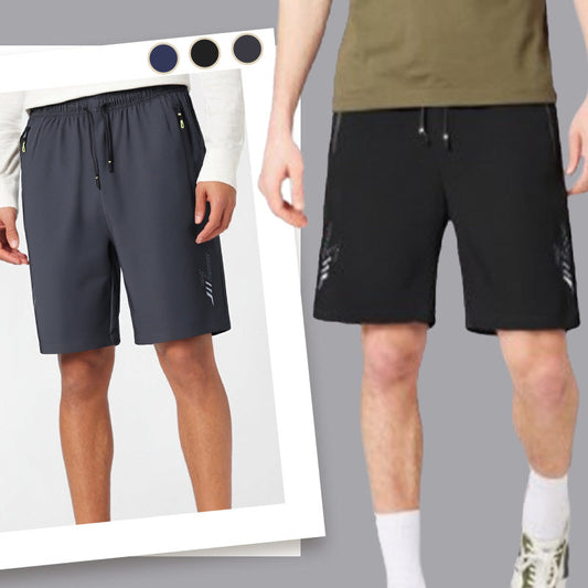 🔥L-3XL🌬️Férfi hűsítő szellős gyorsan száradó sportnadrág 🏃🏋️