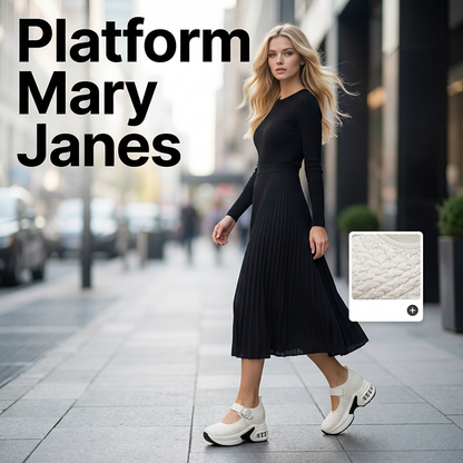 🥰Légáteresztő, szőtt talpú Mary Jane cipő✨