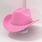 🤠Női strasszos szívmintás cowboykalap – Elegáns francia jazz fedora🎪