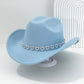 🤠Női strasszos szívmintás cowboykalap – Elegáns francia jazz fedora🎪