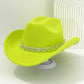 🤠Női strasszos szívmintás cowboykalap – Elegáns francia jazz fedora🎪