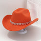 🤠Női strasszos szívmintás cowboykalap – Elegáns francia jazz fedora🎪