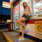 👣LED-es rajzfilmfigurás csúszásgátló papucs👟✨