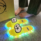 👣LED-es rajzfilmfigurás csúszásgátló papucs👟✨