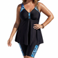 ✨👙Női bő szabású tankini felső és rövidnadrág fürdőruha| Raktáron