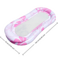 📢📢50 % DE RÉDUCTION !! ⏰Hamac Flottant Gonflable pour Piscine avec Centre en Filet – Confort & Fraîcheur pour l'Été