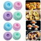 🧁Szilikon fánkformakészlet – Tapadásmentes, hőálló, könnyen kivehető🍩
