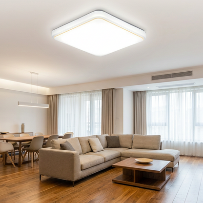 💡⚡Modern négyzet alakú LED mennyezeti lámpa – energiatakarékos, rendkívül vékony panel✨