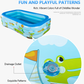 🏊  Children's Inflatable Pool – Sturdy PVC & easy setup – Perfect for backyard fun on hot days – safe and colourful for kids 🌞✨