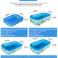 🏊  Children's Inflatable Pool – Sturdy PVC & easy setup – Perfect for backyard fun on hot days – safe and colourful for kids 🌞✨