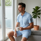 👕🩳2 részes szabadidőruha-szett férfiaknak – lélegző, kényelmes és sokoldalú☀️