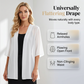👗Női laza szabású sifon kardigán nyitott elülső résszel  | Raktáron💕