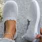 👡☁️Női könnyű sétálócipő –Pehelykönnyű kialakítás és puha talp, amely egész napos kényelmet biztosít a lábadnak👣