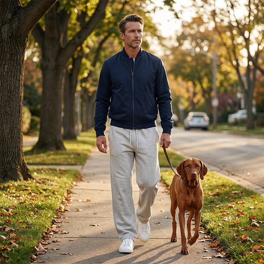 👖Férfi klasszikus laza húzózsinóros melegítőnadrág