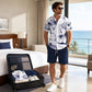 🏝️🌊Férfi mintás ing és rövidnadrág 2 részes szett