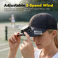🧢❄️Légzős kültéri baseball sapka 3 sebességes ventilátorral napelemes rendszerrel